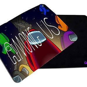 Mousepad Liso 20X17 Cm Amog Logo Todos Gamers Grafimax