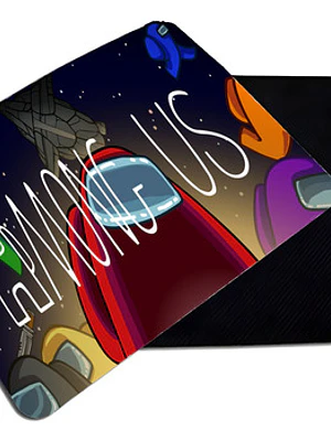 Mousepad Liso 20X17 Cm Amog Logo Todos Gamers Grafimax