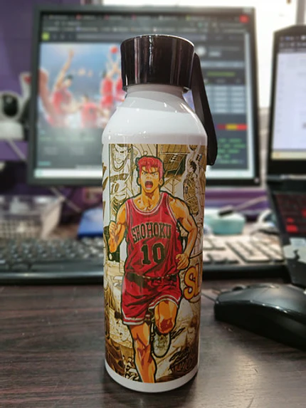 Botella Para Agua Hanamichi Slam Dunk Anime Manga Grafimax 3
