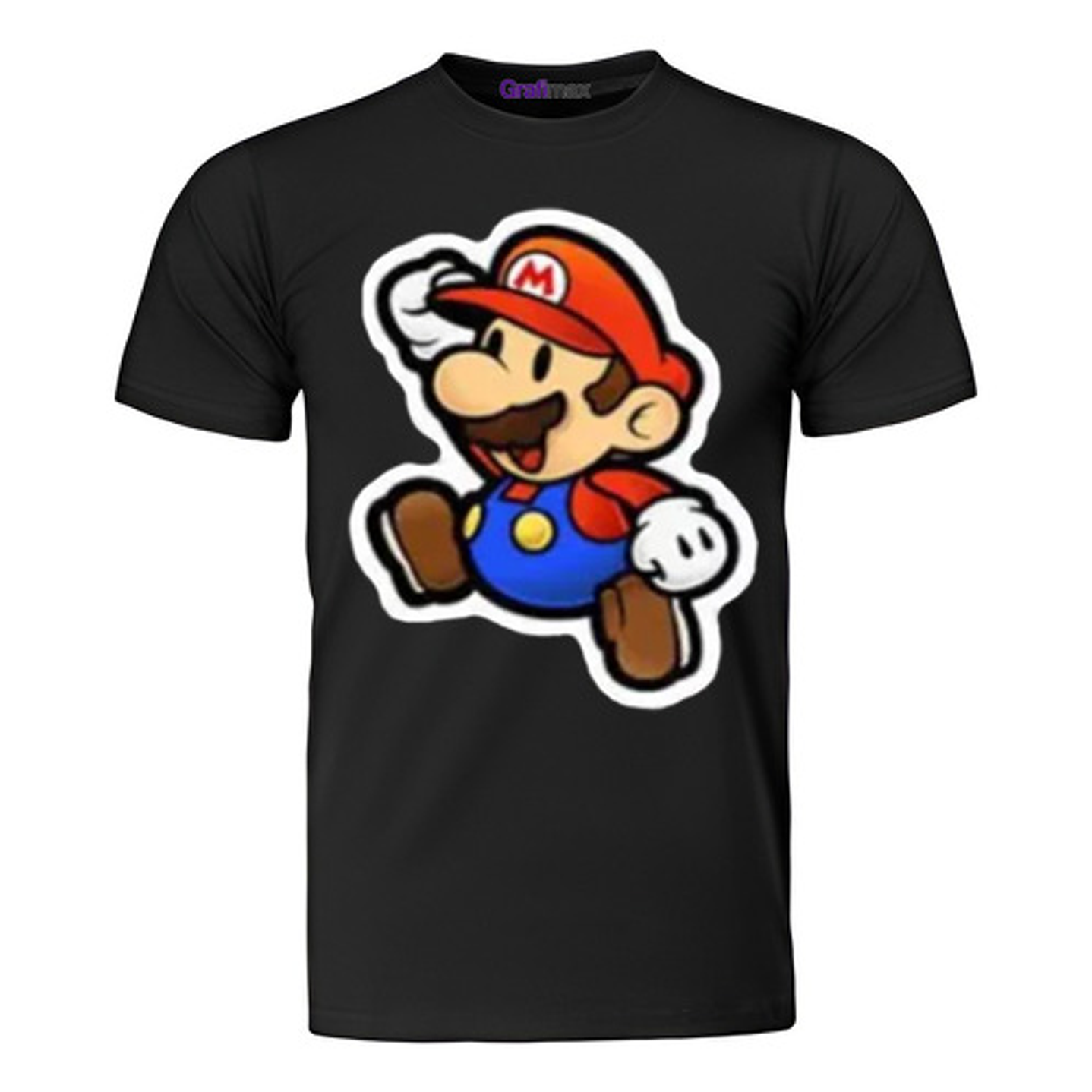 Polera Niño Mario Bros Retro Videojuegos Grafimax 1