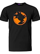 Polera Dragon Ball Goku Silueta Hombre Anime Grafimax - Miniatura 1