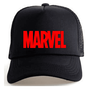 Gorro Marvel Red Logo Jockey Videojuegos Games Grafimax