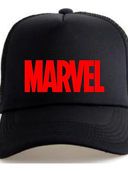 Gorro Marvel Red Logo Jockey Videojuegos Games Grafimax 1