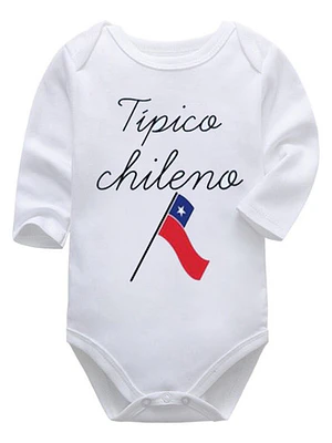Body Bebé Pilucho Tí­pico Chileno Chile Fiestas 18 - Grafimax