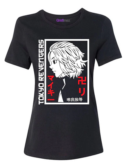 Polera Mujer Tokyo Revengers Mikey Anime Grafimax 1