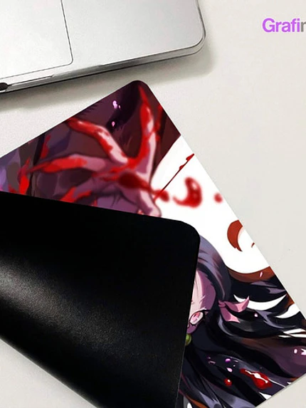 Mousepad Liso 20X17 Cm Nezuko Kamado Kimetsu No Yaiba Anime 2