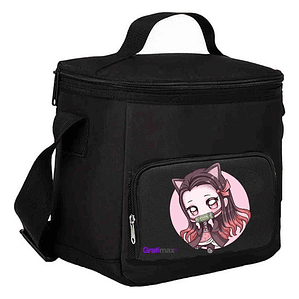 Lonchera Almuerzo Térmica Nezuko Neko Chibi Anime Grafimax