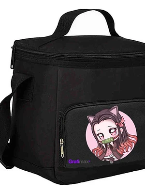 Lonchera Almuerzo Térmica Nezuko Neko Chibi Anime Grafimax