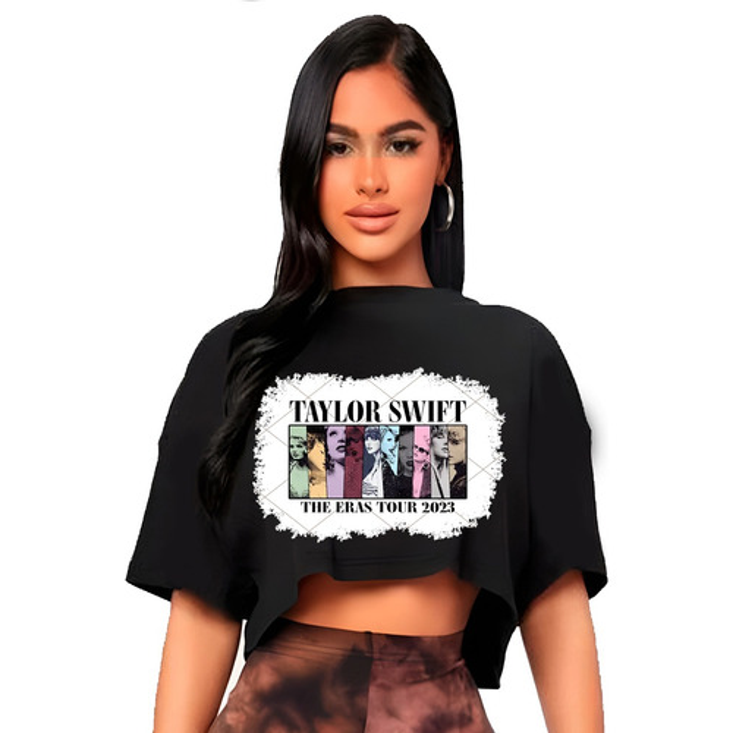 Polera Crop Top Taylor Swift The Eras Tour 2023 Grafimax 1