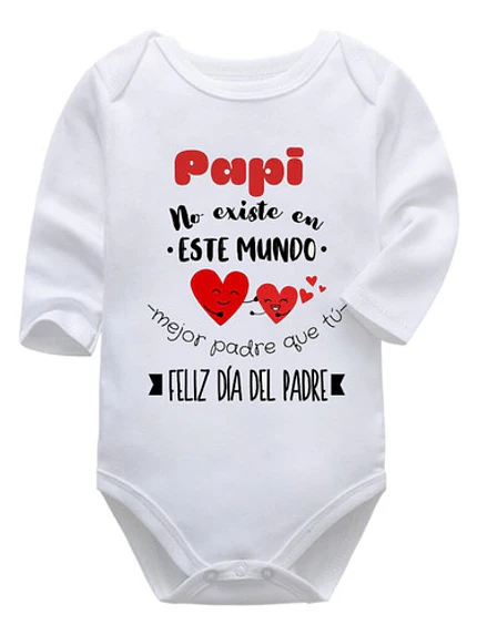 Body Bebé Pilucho Papá Mejor Padre -Grafimax 1