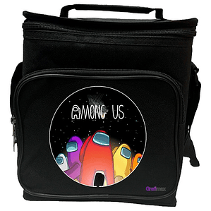 Lonchera Among Video Juego Azul Termica Grafimax