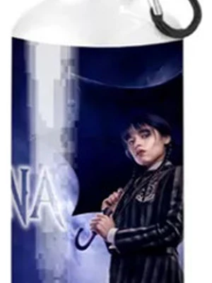 Botella Agua Merlina Wednesday Addams Series Grafimax