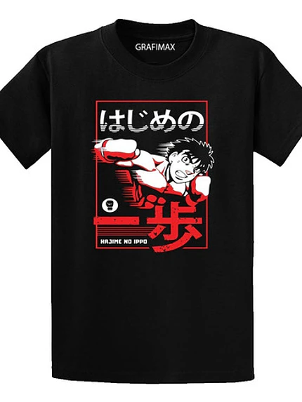 Polera Oversize Hajime No Ippo Makunouchi Anime Grafimax 1