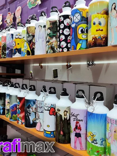 Botella Agua Anya Forger Faces Spy X Family Anime Grafimax 2