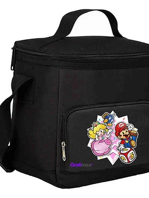Lonchera Térmica Mario Bros Y Princesa Videojuegos Grafimax