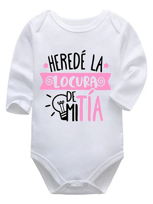 Body Bebé Pilucho Heredé La Locura De Mi Tí­A Grafimax