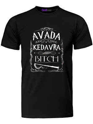 Polera Avada Kedabra Bitch Harry Potter Grafimax