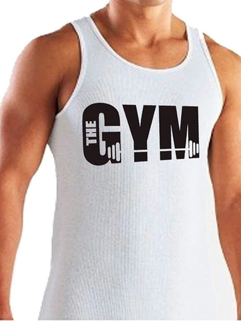 Polera Musculosa The Gym Gimnasio Fitness Grafimax 2