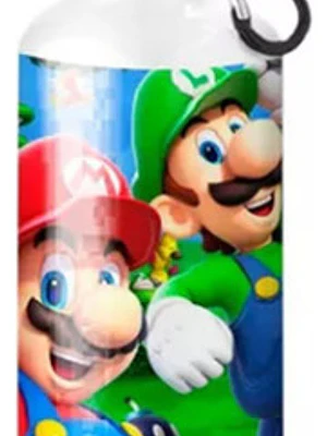 Botella Super Mario Bross Videojuegos Grafimax