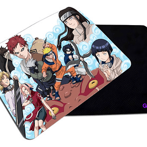 Mousepad Liso 20X17 Cm Naruto Amigos Enemigos Anime Grafimax