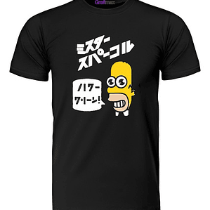 Polera Mr. Chispa Los Simpsons Homero Grafimax