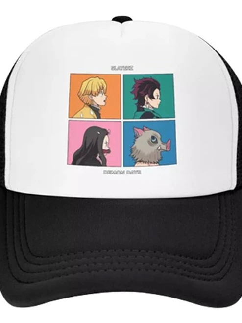 Jockey Gorro Demon Slayer Amigos Kimetsu No Yaiba Grafimax 1