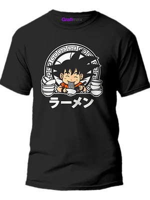 Polera Dragon Ball Goku Chibi Ramen Anime Grafimax