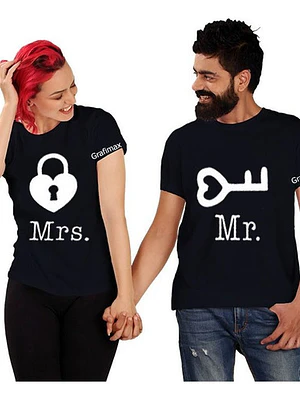 Poleras Parejas Enamorados Duos Pololos Mr And Mrs Grafimax