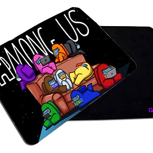 Mousepad Liso 20X17 Cm Among Us Todos Gamers Grafimax