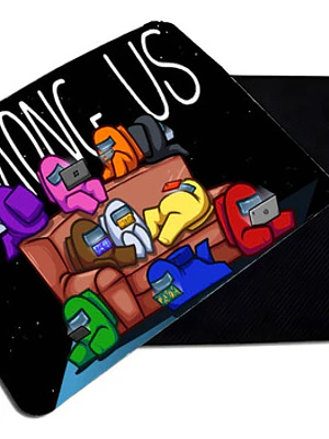 Mousepad Liso 20X17 Cm Among Us Todos Gamers Grafimax