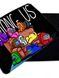 Mousepad Liso 20X17 Cm Among Us Todos Gamers Grafimax - Miniatura 1