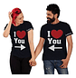 Polera Parejas Amor Novios Duos Pololos I Love You Grafimax - Miniatura 19