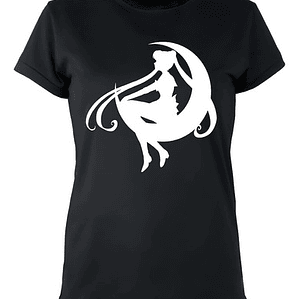 Polera Mujer Sailor Moon Serena Silueta Anime Grafimax