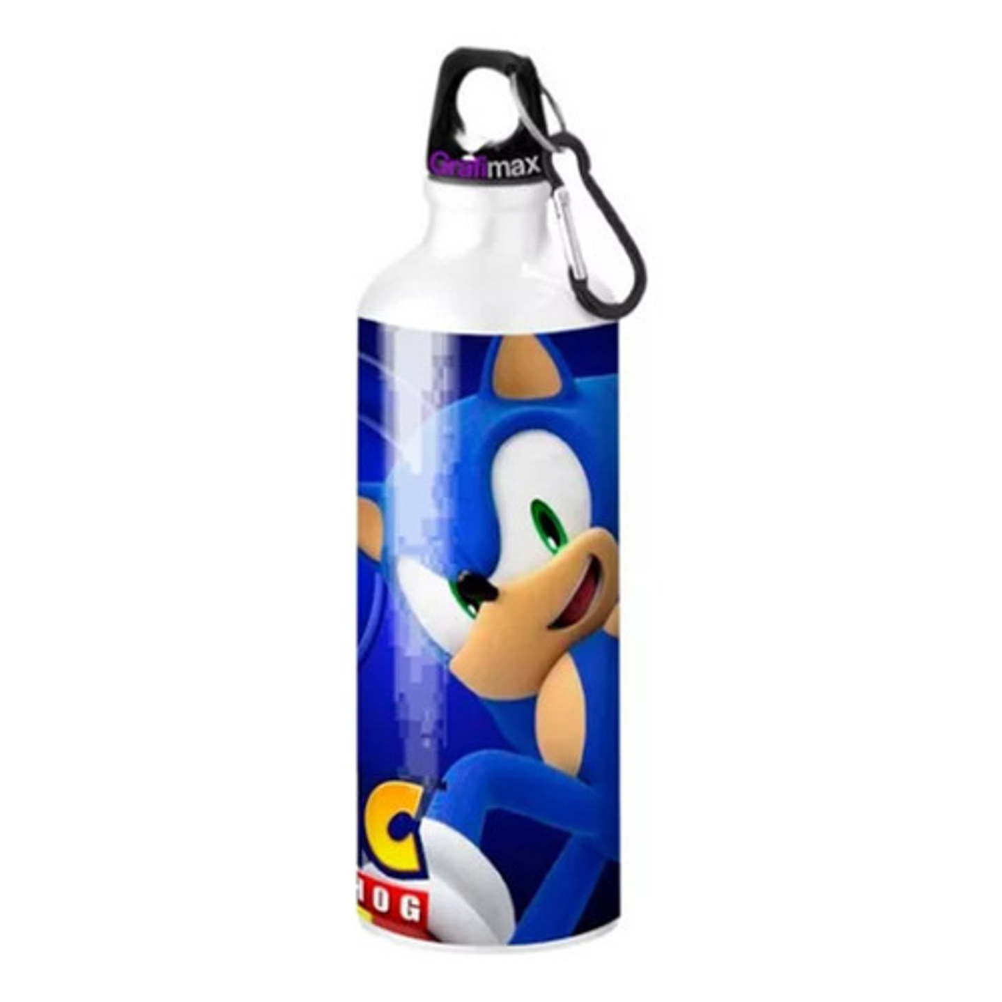 Botella Agua Sonic The Hedgehog Videojuegos Grafimax 1