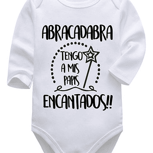 Body Bebé Pilucho Tengo A Mis Papis Encantados Grafimax