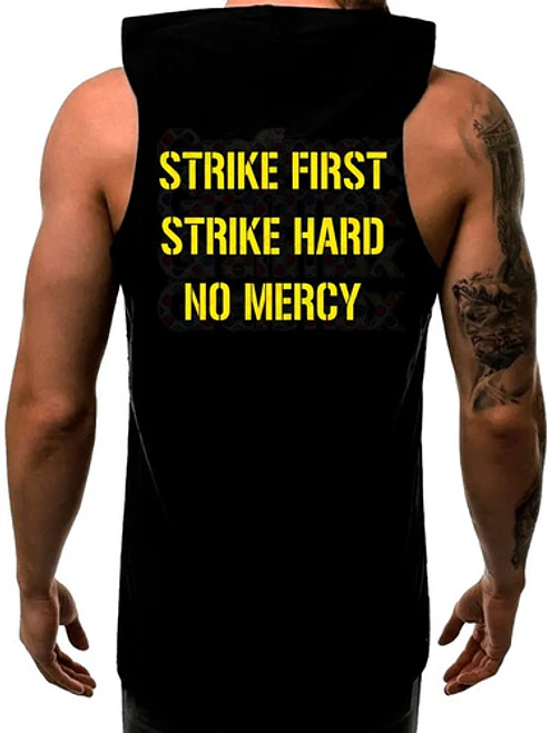 Polera Musculosa Cobra Kai Show No Mercy Doble Estampados 2