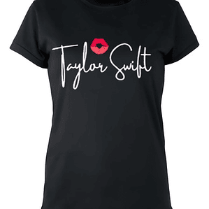 Polera Mujer Taylor Swift Beso Míºsica Grafimax