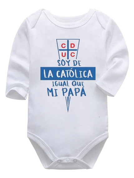 Body Bebé Pilucho Papa Soy De Catolica Grafimax 1