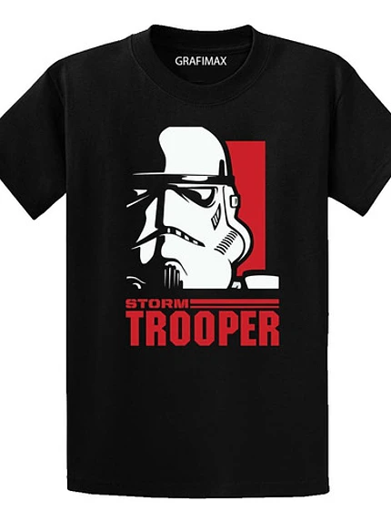 Polera Storm Trooper Star Wars Oversize Grafimax 2