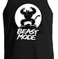 Polera Beast Mode Goku  Musculosa Sudadera Gym   Grafimax - Miniatura 1