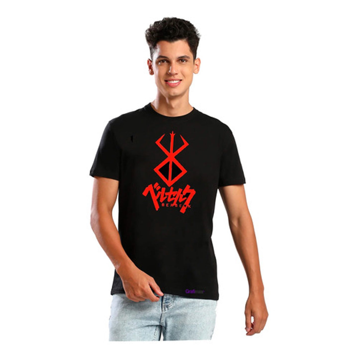 Polera Berserk Logo Anime Manga Grafimax 1