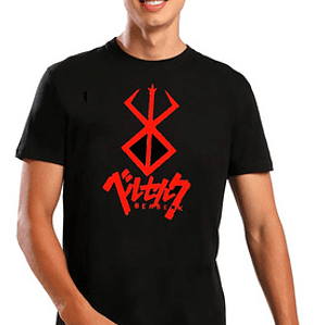 Polera Berserk Logo Anime Manga Grafimax
