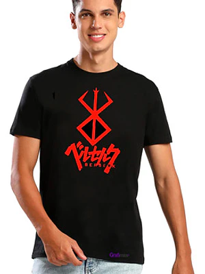 Polera Berserk Logo Anime Manga Grafimax