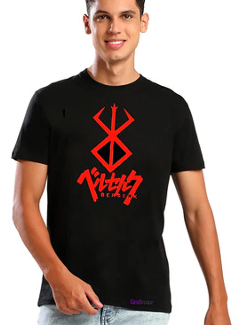 Polera Berserk Logo Anime Manga Grafimax 1