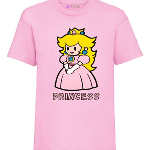 Polera Princesa Peach Mario Bross Grafimax