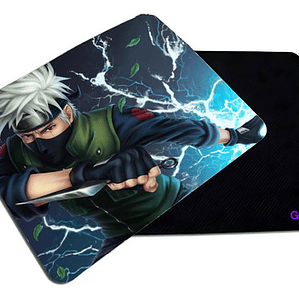 Mousepad Liso 20X17 Cm Kakashi Naruto Anime Grafimax