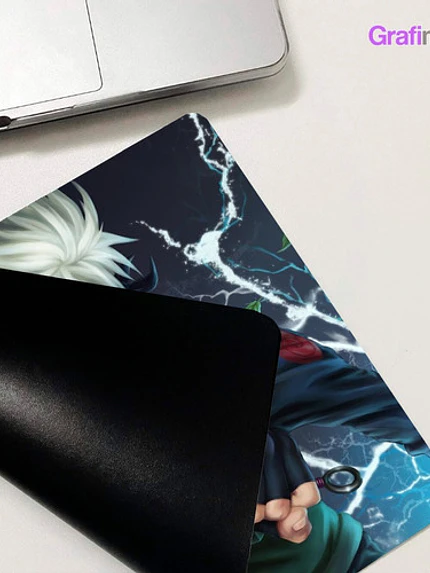 Mousepad Liso 20X17 Cm Kakashi Naruto Anime Grafimax 2