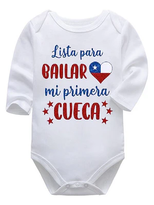 Body Bebé Pilucho Lista Para Bailar Mi Primer Cueca Grafimax