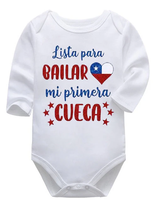Body Bebé Pilucho Lista Para Bailar Mi Primer Cueca Grafimax 1
