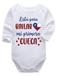 Body Bebé Pilucho Lista Para Bailar Mi Primer Cueca Grafimax - Miniatura 1